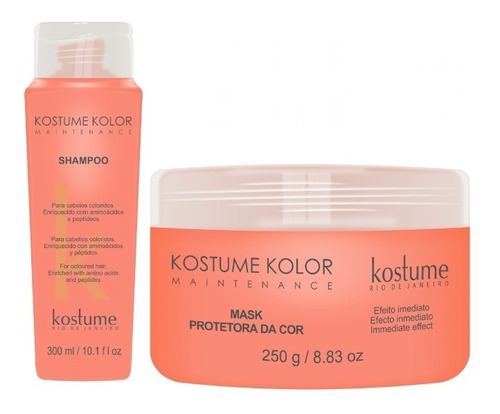 Kit Kostume Kolor Maintenance Shampoo E Máscara