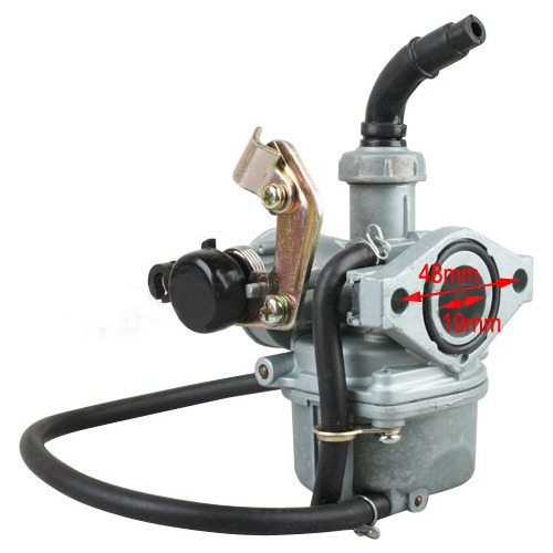 X-pro 19mm Carburetor W/cable Choke Para 50 Cc 70cc 90 Cc 11