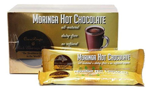 Cocoringa Moringa Hot Chocolate Cacao First Natural Keto - C