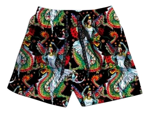 Short De Baño Malla Luxo Print C Corto Nuevo Hombre 