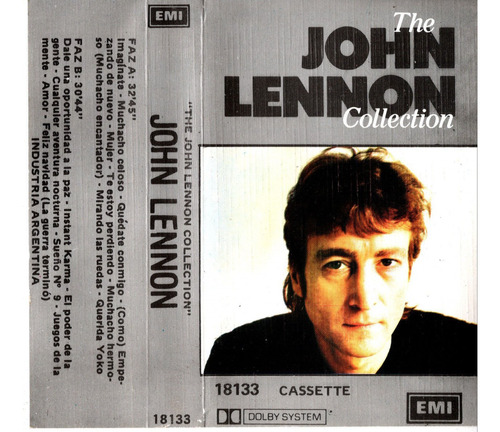 O The John Lennon Collection Mc 1982 Argentina Ricewithduck