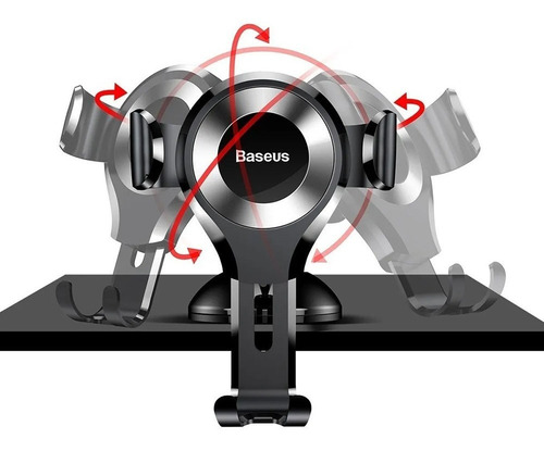 Imagen 9 de 10 de Soporte Celular Auto Gravity Car Mount - Baseus Bs