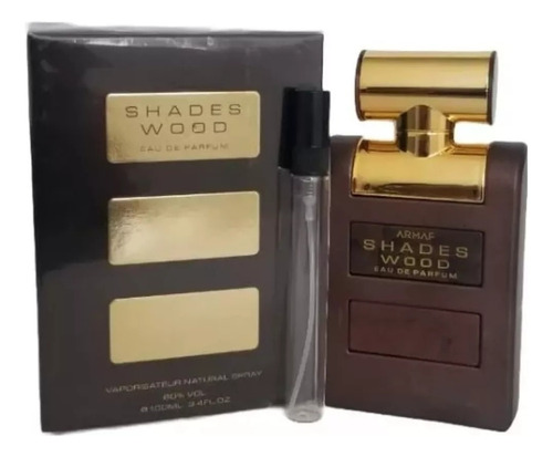 Perfume Armaf Shades Wood - Decant 10 Ml