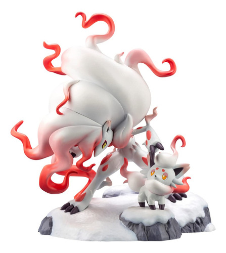 Figura Pokémon Center Jade Zoroa Y Jade Zoroark 19cm