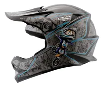 Comprar Capacete Para Motocross Infantil Pro Tork Cartoon Racing