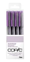 Comprar Set De 4 Boligrafos Color Lavanda - 0,05mm\u002F0,1mm\u002F0,3mm\u002F0,...
