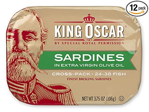 Las Sardinas King Oscar De Dos Capas En Aceite De Oliva Cruz