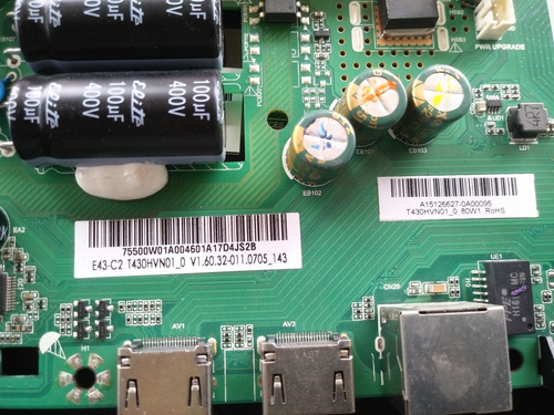 Tarjeta Main Vizio E43-c2(tp.mt5580.pb75) *5 (Usado)