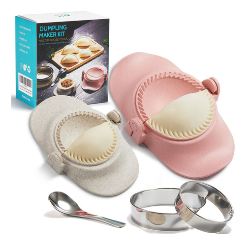 Mumsung Dumpling Maker, Juego De Moldes De Prensa Para Empan