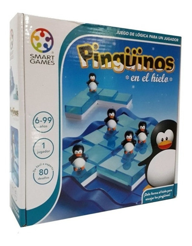 Pingüinos Sobre Hielo Juego De Lógica - Smart Games Sg155