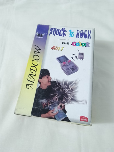 Batería Y Sonido Estéreo Para Gameboy Color Shock & Rock