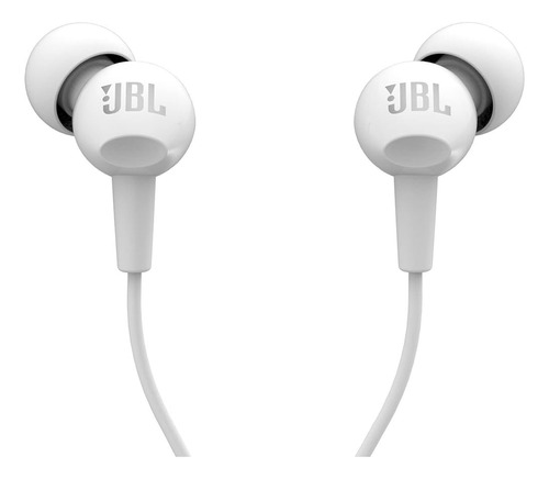 Audifonos Jbl Handsfree Mic Jbl C100si Blanco Jbl By Harman