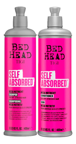 Tigi Bed Head Shampoo + Acondicionador Self Absorbed 400 Ml