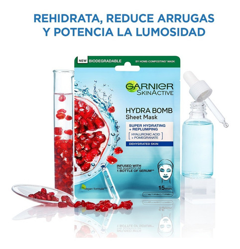 Imagen 5 de 7 de Garnier Kit Todo En 1 400ml Y Mascarilla Revitalizante