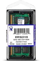 Comprar Memoria Ram Ddr3l 8gb 1600mhz 1.35v Low Voltage Kingston