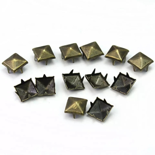 Tachas De Metal 11 Mm. Tipo Bronce Envejecido 100 Unidades