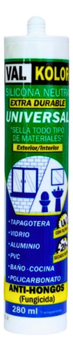 Silicona Neutra Universal Transparente 280ml