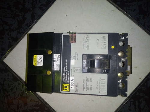 Nuevointerruptor Termomagnetico I-line Square D 100a 18ka 