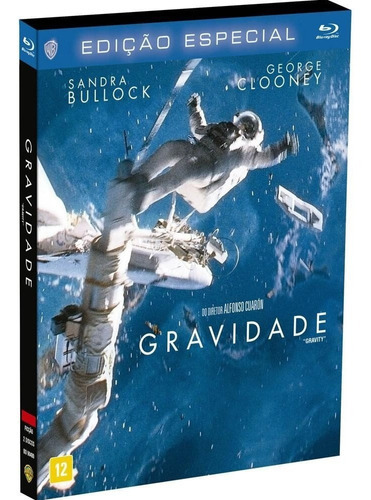Blu-ray Duplo Gravidade - Edição Especial - Raro & Lacrado