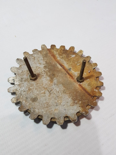 Imagen 2 de 5 de Antigua Insignia Automovil Pcia San Juan Bronce Mag 56014