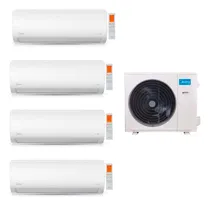 Comprar Midea Aire Multisplit Inverter Smart 42k+9+9+18+24 Pared