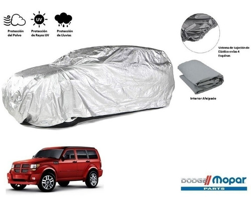 Cubierta Funda Cubre Auto Afelpada Dodge Nitro Rt 4.0l 2011