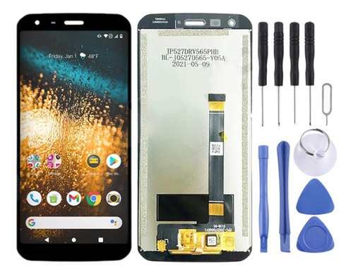 Zc Pantalla Lcd Negra For Cat S62 Con Montaje Completo De