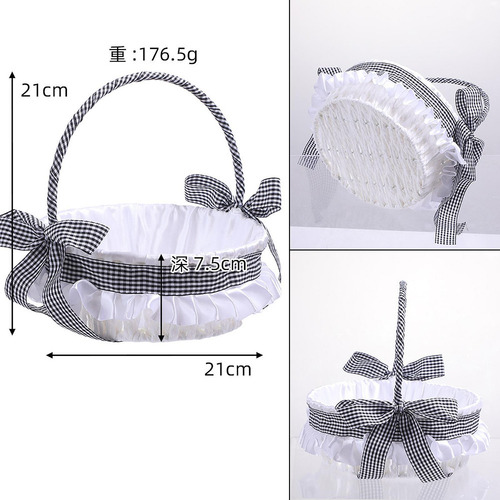 Cesta De Flores Para Niña De Las Flores, Suministros Para