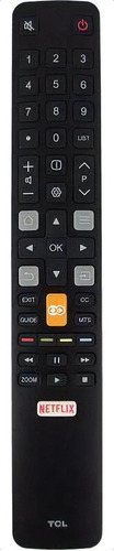 Controle Remoto Tv Smart Tcl Toshiba Led Função Netflix