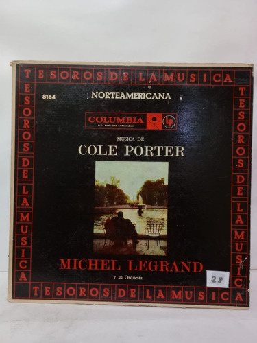 Michel Legrand- Musica De Cole Porter- Lp, Argentina, 1958