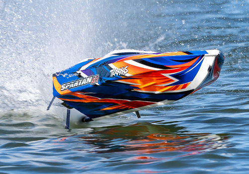 Lancha De Control Remoto Traxxas Spartan Sr 50mph Brushless