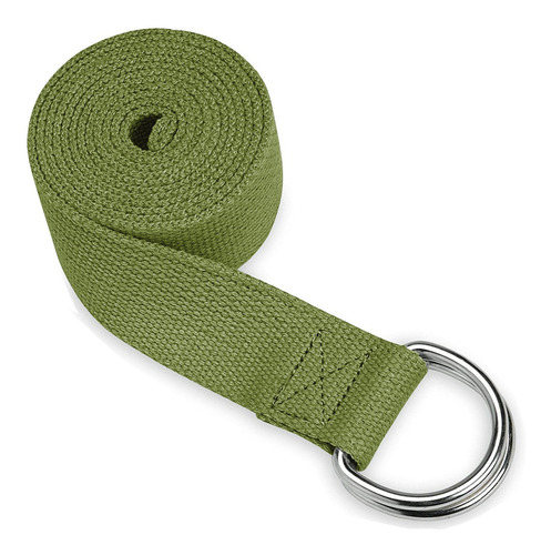 Imagen 1 de 10 de Cinturón Yoga Cinto Fitness Pilates Estiramiento 2,5 Metros