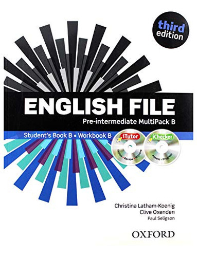Livro English File Third Edition Pre-intermediate Multipack