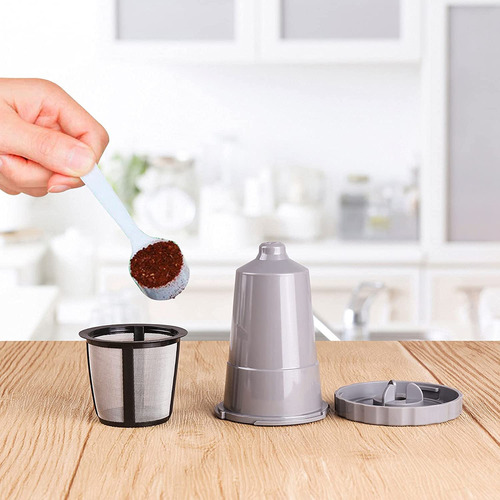 Juego De 3 Soportes Y Filtros De Café Reutilizables