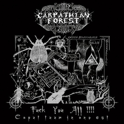Carpathian Forest Fuck You All!!! Cd Nuevo Original Sellado
