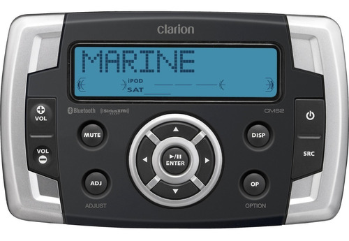 Reproductor Marino Clarion Usb Bluetooth Multi Zona Atv 