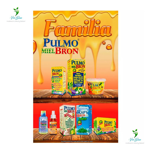 Pulmobron Jarabe Miel Tomillo 220 Ml - Original 100% Pb1