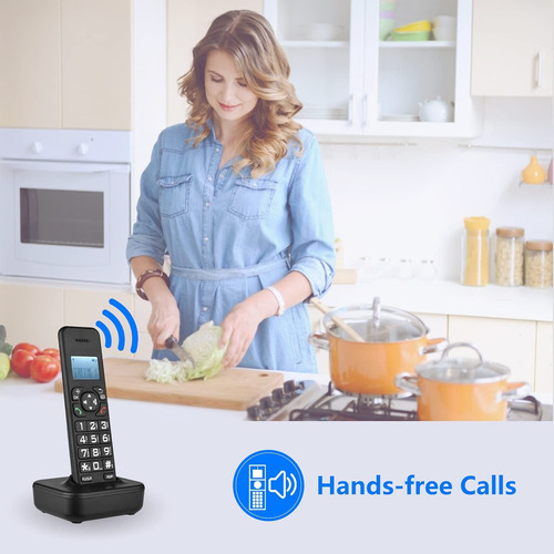 Teléfono Inalámbrico Con Contestador Automático/llamada En