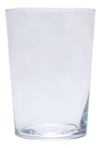 Taska Juego De 12 Vasos Sidra De Vidrio Mayoreo 500ml Color Transparente