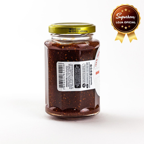 Geleia 100% Morango Com Chia