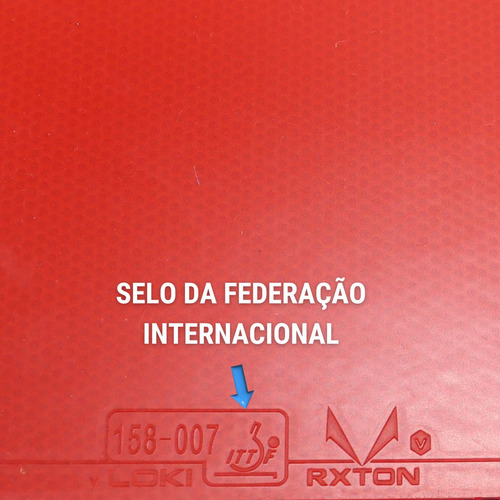 Combo Raquete Loki K1 Classineta + Rxton 5 TĂȘnis De Mesa