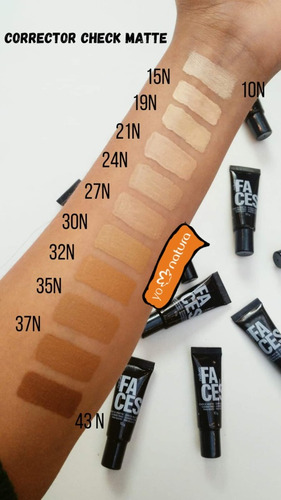 Corrector Natura Faces Alta Cobertura Tono 21n