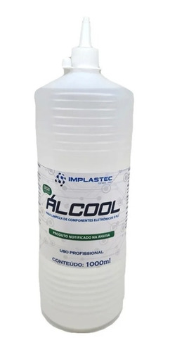 Álcool Isopropílico 1 Litro Implastec Com Bico (isopropanol)