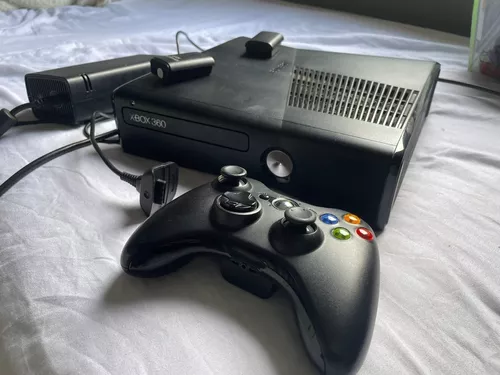 Xbox 360 Slim Desbloqueado+kinect Usado