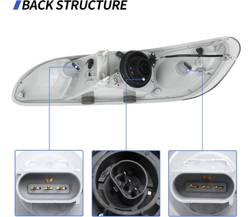 Par De Faros Para Peterbilt 330 335 386 387 2005 Ai 2016
