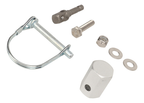Empuñadura De Manivela Top Wind Trailer Jack Con Taladro Ina