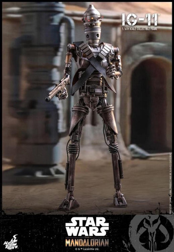 Ig-11 1/6 Star Wars Mandalorian Child Grogu Disney Hot Toys