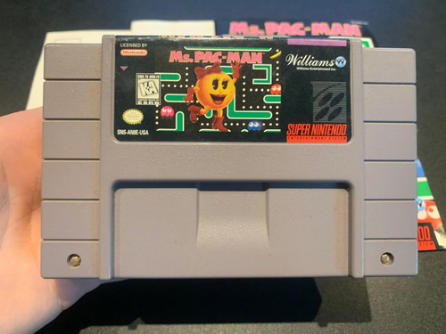 Ms. Pac-man Super Nintendo Snes (Usado)