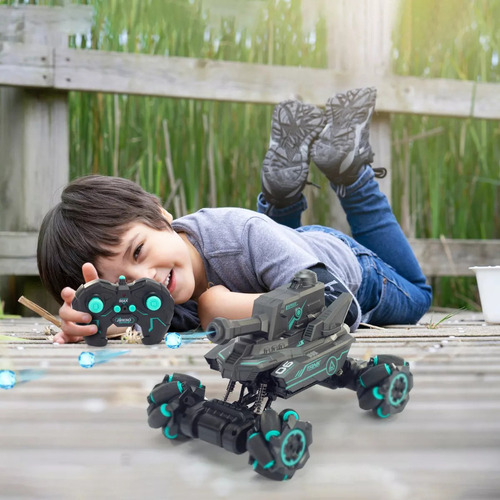 Cochecito Infantil Recargable Con Control Remoto Grande 4x4