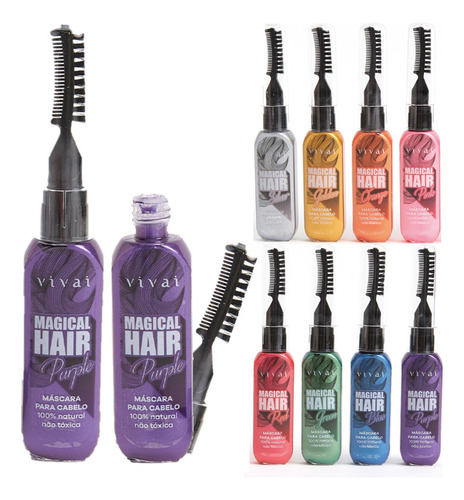 8 Mascara Magical Hair 2067 Vivai Atacado Sj